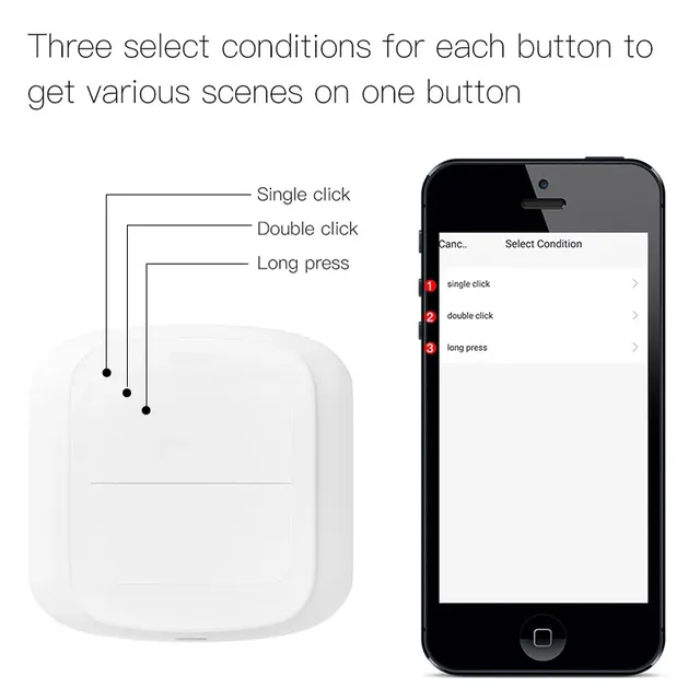 Tuya Zigbee WiFi commutateur intelligent bouton poussoir… – vue 3