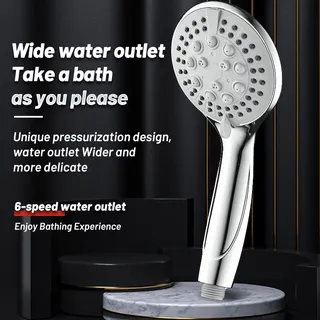 Six Modes de pomme de douche