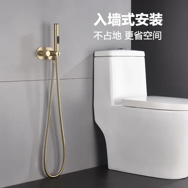 Robinet de bain rond élégant en laiton avec mitigeur… – vue 3