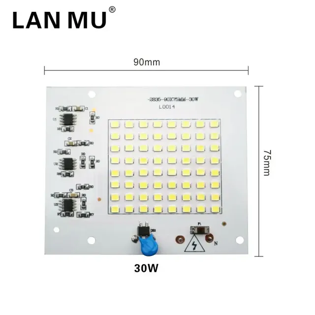 Puces de lampe LED 220V SMD ampoule 2835 Smart IC… – vue 4