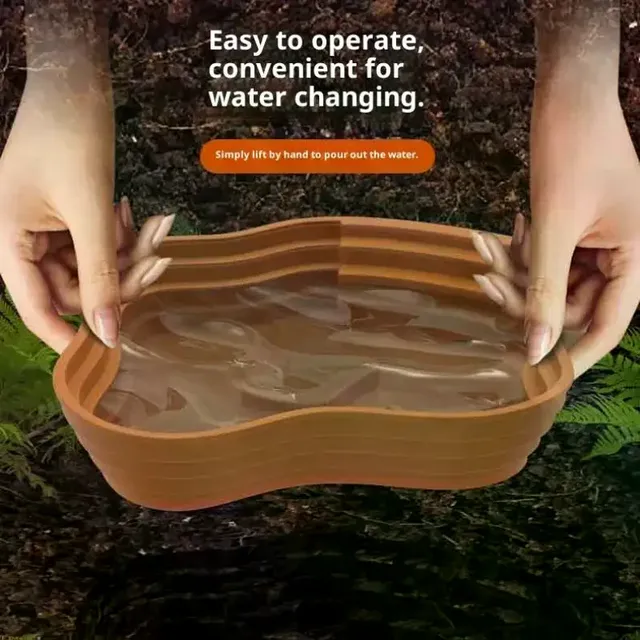 Bassin de bain tortue grenouille avec rampe antidérapante – vue 4