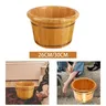 Bain de pieds en bois pour hommes et femmes – vue 3