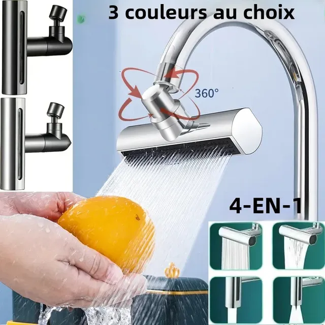 Robinet de cuisine cascade universel – vue 2
