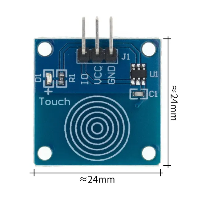 Joli à Clé Tactile TTP223 à Bouton Autobloquant ou Sans… – vue 4
