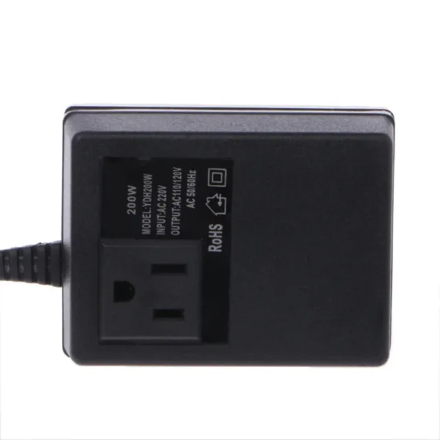 Adaptateur prise UE 200W 220V 110V convertisseur tension… – vue 3