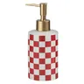 Distributeur savon liquide céramique damier brillant… – vue 5