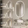 Miroir de salle de bain éclairé par LED – vue 3