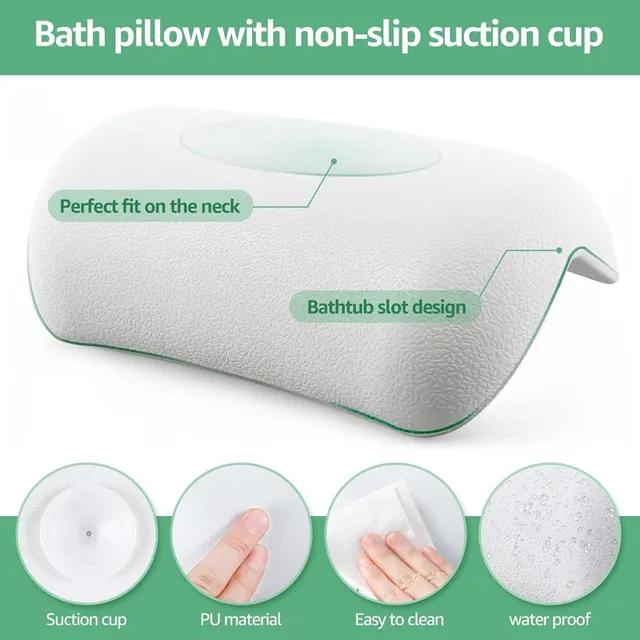 Oreiller de bain antidérapant – vue 3