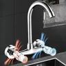 Robinet mitigeur de cuisine mural – vue 7