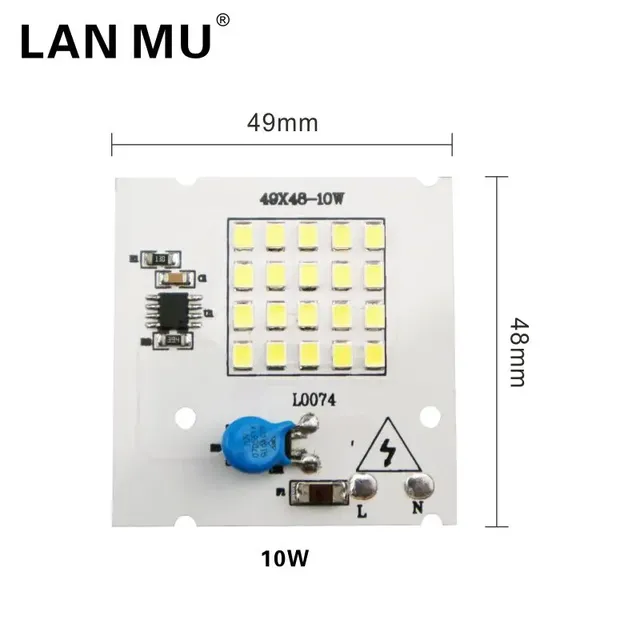 Puces de lampe LED 220V SMD ampoule 2835 Smart IC… – vue 2