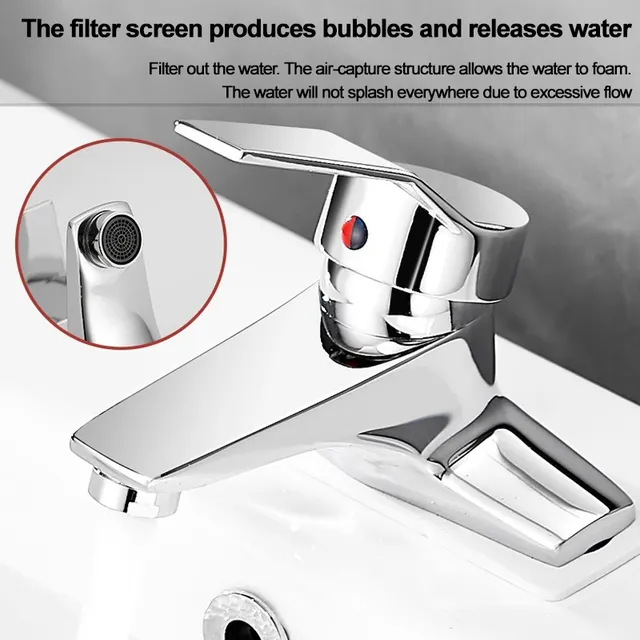 Robinet de lavabo de salle de bain domestique – vue 4