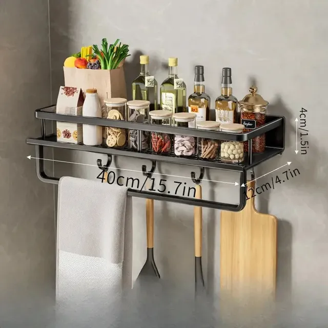 30/40/50CM support de cuisine mural support de stockage… – vue 5