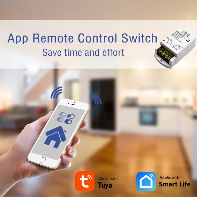 Tuya-Commutateur WiFi intelligent – vue 4