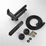 Robinet mural baignoire noir mat minimaliste cylindrique… – vue 5