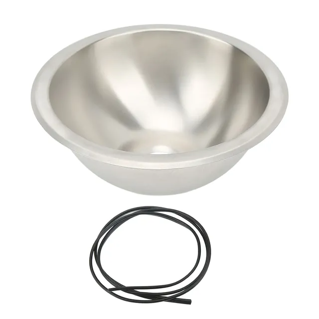 Evier rond encastrable inoxydable acier 304 satiné…