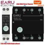 Disjoncteur WiFi intelligent, minuterie de temps, commutateur de relais, maison intelligente, commande vocale par application TUYA, fonctionne avec Alexa Google Home