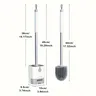 Ensemble de brosses de toilette avec support – vue 6