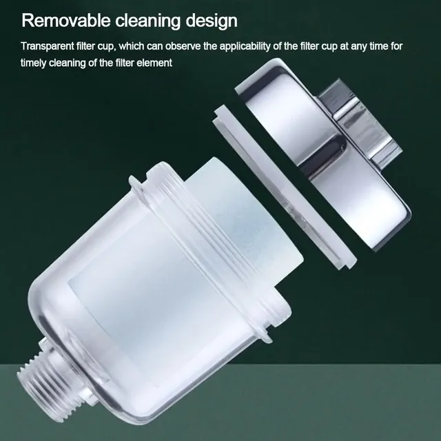 Filtre douche universel pomme filtrée cartouche amovible…