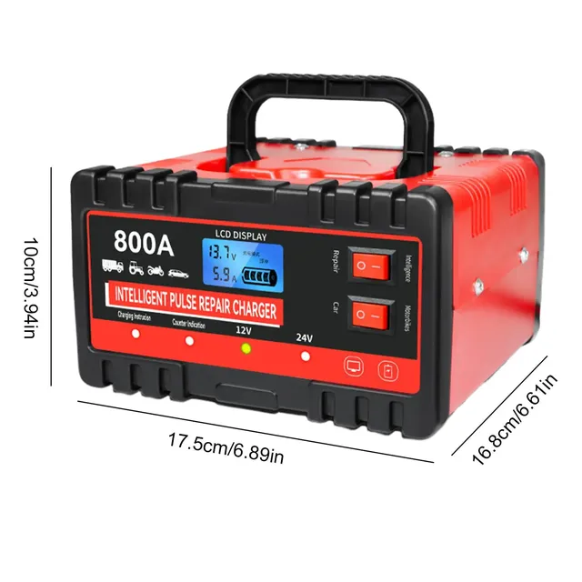 Chargeur batterie automobile intelligent multitension… – vue 6