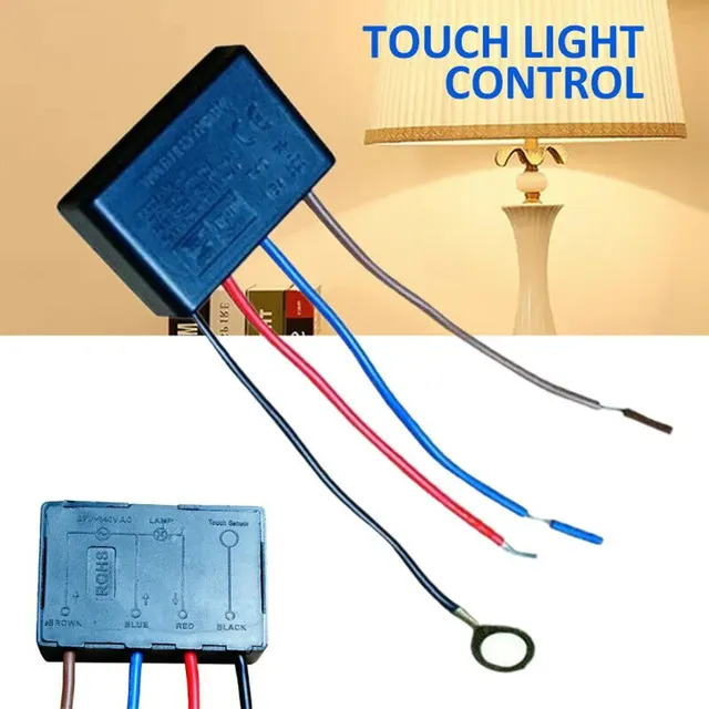 Joli tactile EU avec lampes à incandescence – vue 2