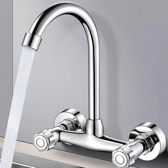 Robinet d'évier de cuisine en acier inoxydable