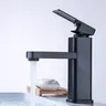 Robinet de lavabo à Base carrée pour salle de bains – vue 4