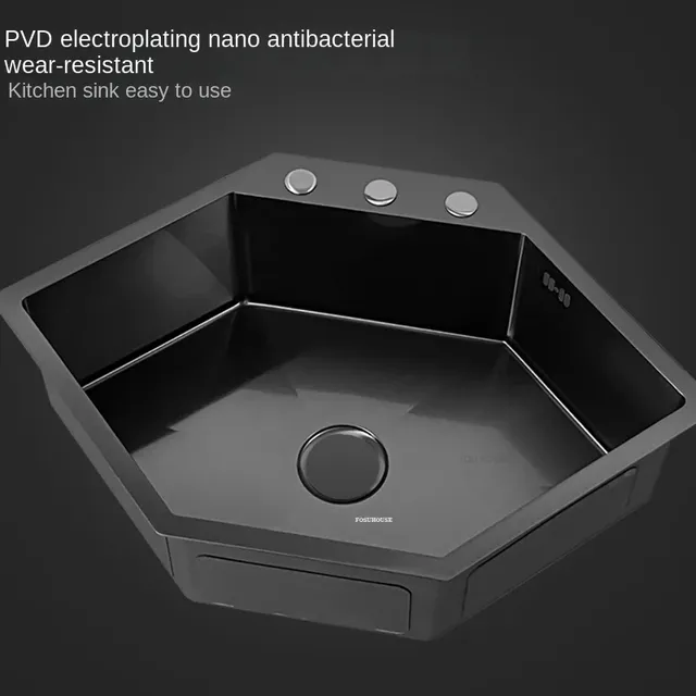 Éviers de cuisine en forme de diamant – vue 4