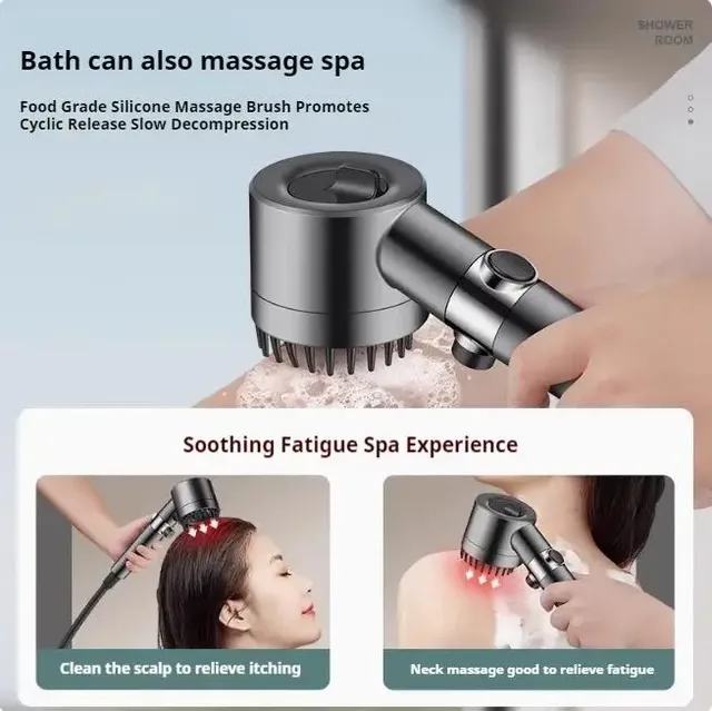 Pommeau de douche filtre 3 modes avec… – vue 2