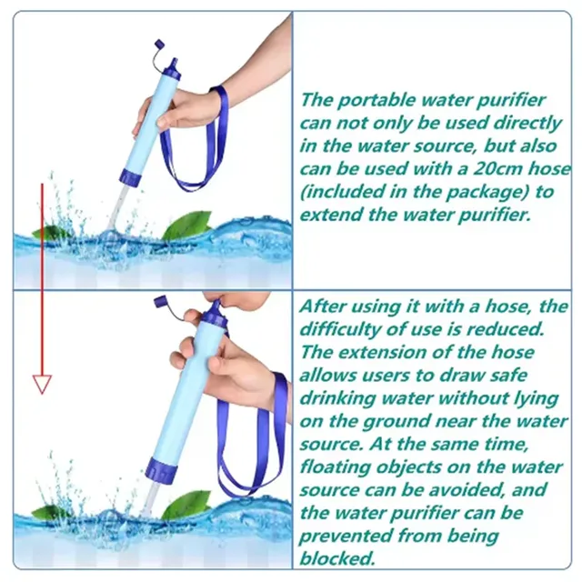 Filtre à eau personnel extérieur de 396 gallons – vue 5