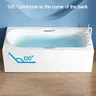 Baignoire autoportante acrylique blanche brillante… – vue 4