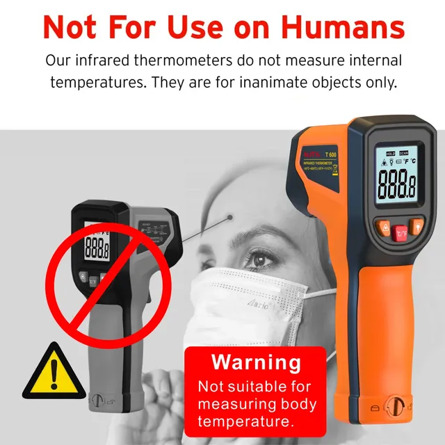 Thermomètre infrarouge – vue 5
