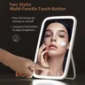 Miroir de maquillage LED avec support – vue 3