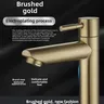 Robinet lavabo froid monocommande acier inoxydable… – vue 3