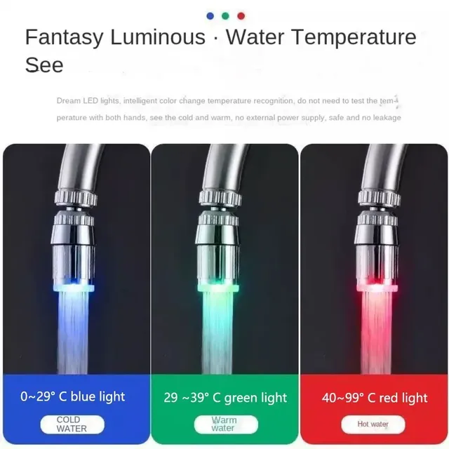 Robinet Intelligent de contrôle de température de lumière