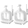 Distributeur de savon et de Lotion Transparent de grande… – vue 6