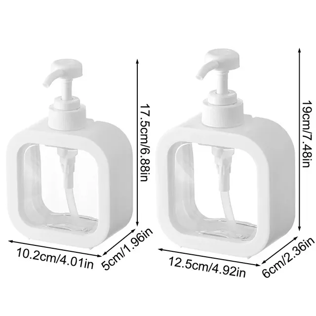 Distributeur de savon et de Lotion Transparent de grande… – vue 6