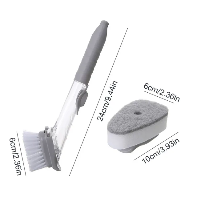 Brosse de lavage de casseroles de cuisine – vue 6