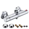 Mitigeur thermostatique douche mural laiton chromé… – vue 2