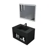 Lavabo européen en céramique intégré – vue 6