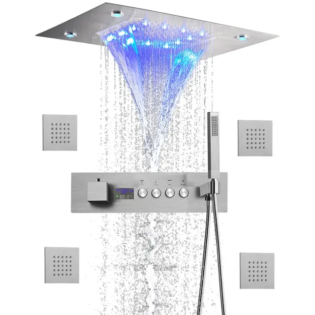 Douche dissimulée LED affichage numérique thermostatique… – vue 4