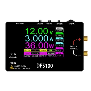 Alimentation électrique numérique Portable 100W 30V 5A