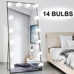 Lampe de maquillage LED pour miroir de courtoisie, lampe de maquillage de la Confédération, ampoules à intensité variable USB, table de courtoisie et miroir HOMirror