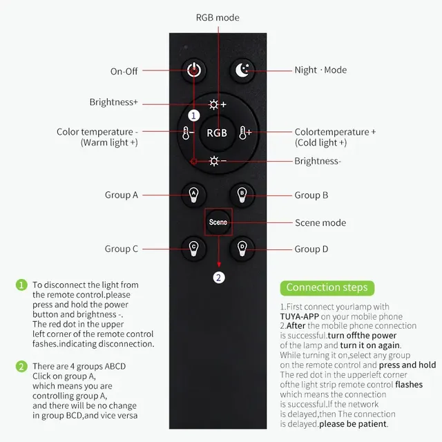 Ampoules Led Wifi E27 E26 110V 220V – vue 5