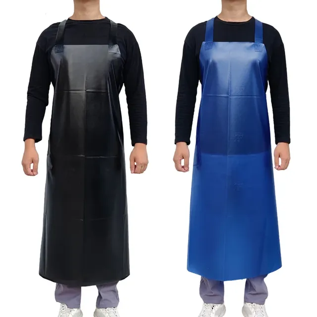 Tablier en cuir imperméable pour la vaisselle à l'huile…