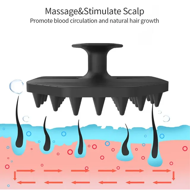 Shampoing en Silicone pour cuir chevelu – vue 5