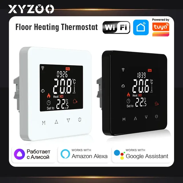 ThermoandreTuya-Microphone électrique intelligent avec…