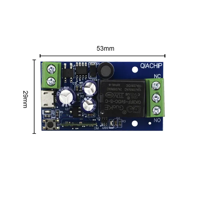 Interrupteur intelligent WiFi QIACHIP RC avec… – vue 4