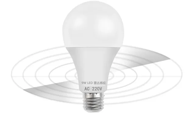 Ampoule LED sensible au radar – vue 5