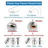Tarauds de cuisine Tête 360 ° Adaptateur diffuseur… – vue 6