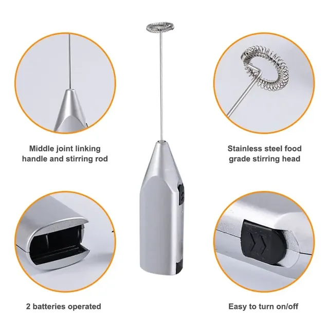 Agitateur lait électrique portable cuisine mousseur…